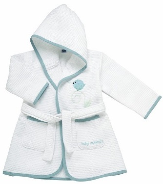 CHICCO ACCAPPATOIO PIQ AZZURRO UCCELLO 12 MESI+ - Farmacia Mastrangelo 