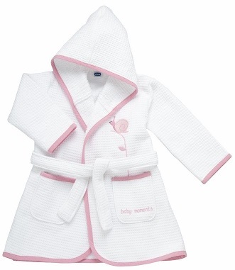 CHICCO ACCAPPATOIO PIQ ROSA LUMACA 12 MESI+ - Farmacia Mastrangelo 