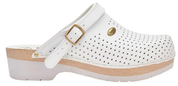 CLOG S/COMF.B/S CE BYCAST UNISEX WHITE WOODS BIANCO 35 - Farmacia Mastrangelo 