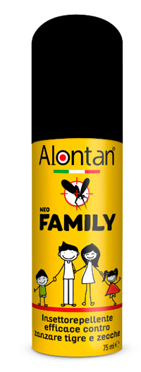 ALONTAN NEO FAMILY SPRAY 75 ML ICARIDINA 10% - Farmacia Mastrangelo 