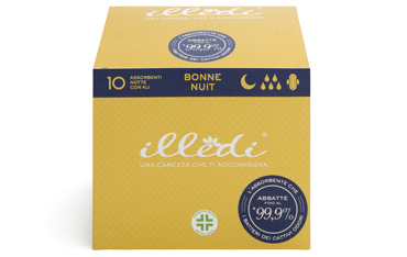 ILLEDI BONNE NUIT ASSORBENTI NOTTE 10 PEZZI - Farmacia Mastrangelo 