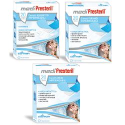 CEROTTI ASSORTITI MEDIPRESTERIL IMPERMEABILI 20 PEZZI - Farmacia Mastrangelo 