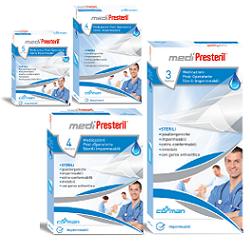 MEDICAZIONE POST OPERATORIA MEDIPRESTERIL IMPERMEABILE 10X15CM 4 PEZZI - Farmacia Mastrangelo 