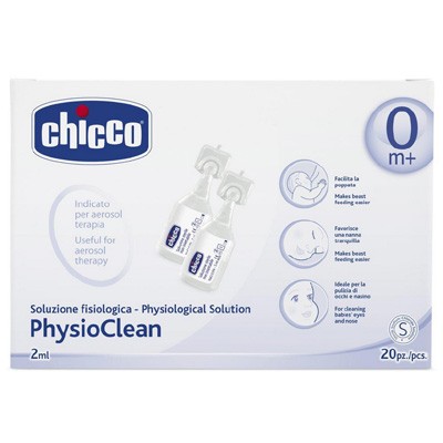 SOLUZIONE FISIOLOGICA PHYSIOCLEAN 2ML 20 PEZZI - Farmacia Mastrangelo 