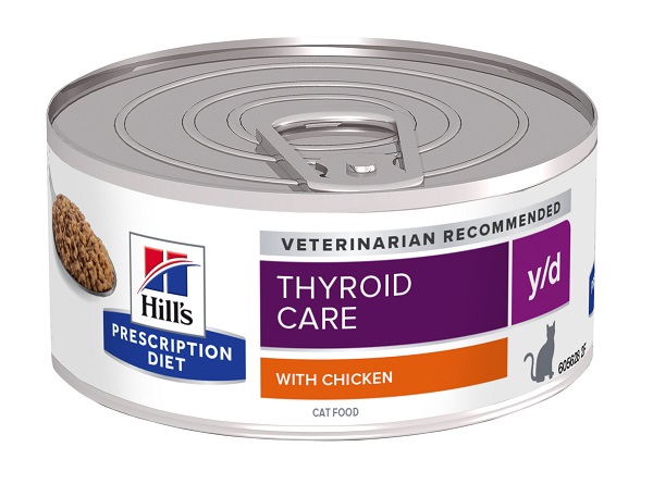 PRESCRIPTION DIET FELINE THYROID CARE Y/D 156 G - Farmacia Mastrangelo 