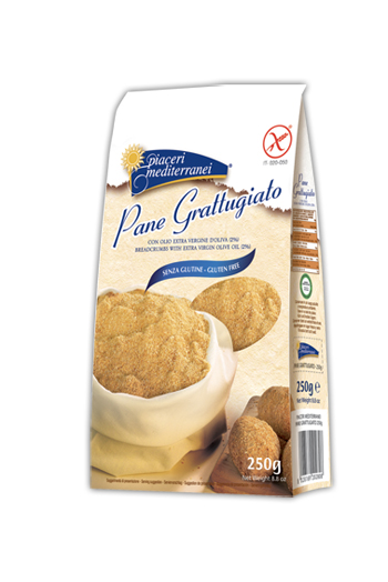 PIACERI MEDITERRANEI PANE GRATTUGGIATO SENZA GLUTINE 250 G - Farmacia Mastrangelo 