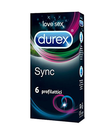 PROFILATTICO DUREX SYNC 6 PEZZI - Farmacia Mastrangelo 