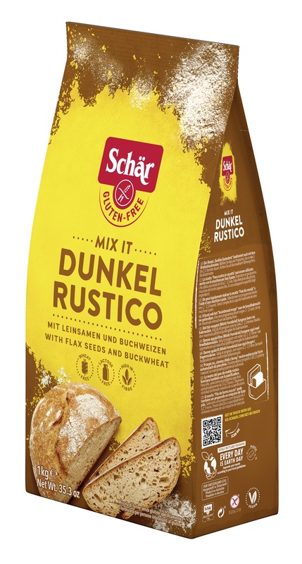 SCHAR MIX IT DUNKEL RUSTICO SENZA GLUTINE SENZA LATTOSIO 1 KG - Farmacia Mastrangelo 