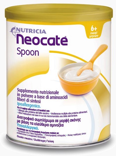 NEOCATE SPOON POLVERE BARATTOLO 400 G - Farmacia Mastrangelo 