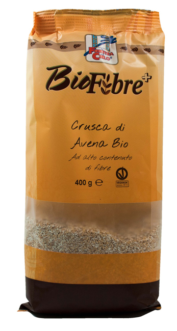FSC BIOFIBRE+ CRUSCA DI AVENA BIO AD ALTO CONTENUTO DI FIBRA 400 G - Farmacia Mastrangelo 
