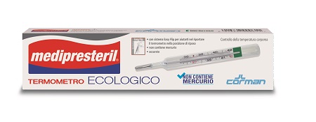 MEDIPRESTERIL TERMOMETRO ECOLOGICO SENZA MERCURIO - Farmacia Mastrangelo 