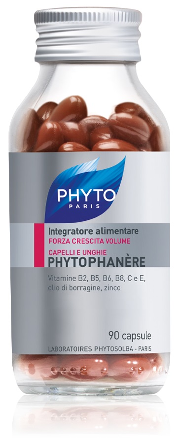 PHYTO PARIS PHYTOPHANERE INTEGRATORE ALIMENTARE CAPELLI/UNGHIE 90 CAPSULE NUOVA FORMULA ALLO ZINCO - Farmacia Mastrangelo 