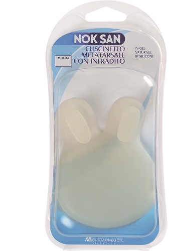 NOK SAN GEL CUSCINETTO METATARSALE CON INFRADITO L/XL - Farmacia Mastrangelo 
