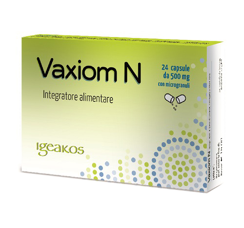 VAXIOM N 24 CAPSULE 12 G - Farmacia Mastrangelo 