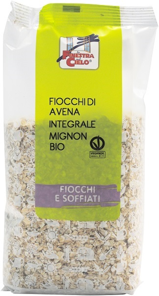 FIOCCHI DI AVENA INTEGRALE MIGNON BIO 500 G - Farmacia Mastrangelo 