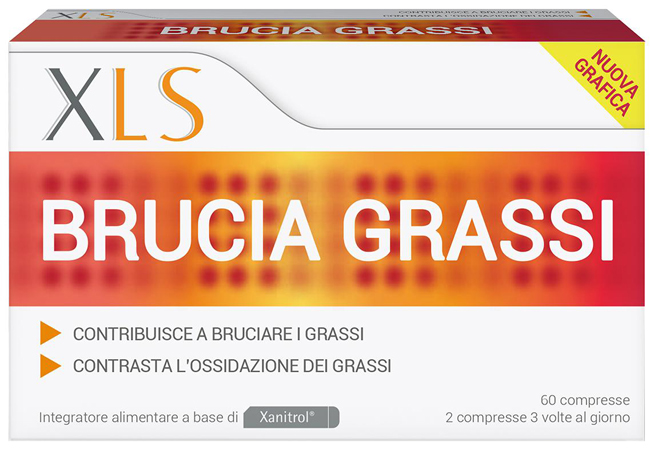 XLS BRUCIA GRASSI 60 COMPRESSE - Farmacia Mastrangelo 