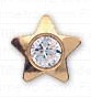 INVERNESS ORECCHINI STELLA CRYSTAL PLACCATI ORO R24C1 - Farmacia Mastrangelo 