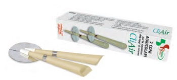 CLIAIR CONI AURICOLARI 2 PEZZI - Farmacia Mastrangelo 