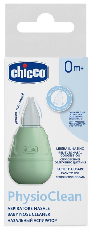 ASPIRATORE NASALE PHYSIOCLEAN CHICCO - Farmacia Mastrangelo 