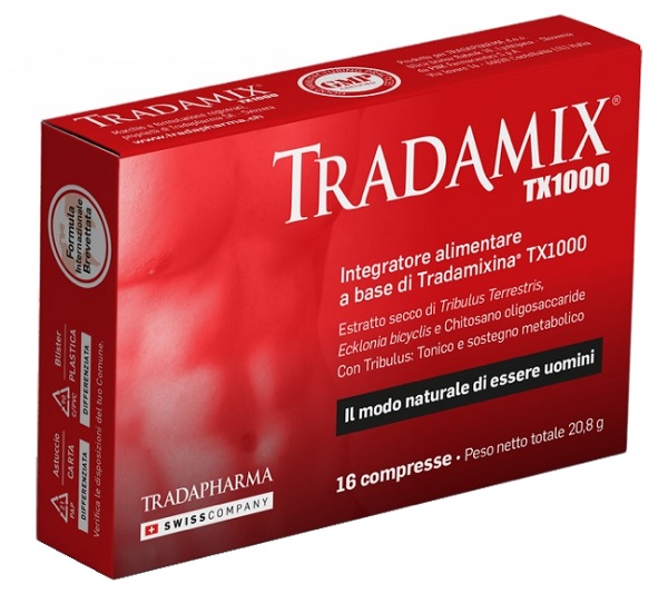 TRADAMIX TX 1000 ASTUCCIO 16 COMPRESSE - Farmacia Mastrangelo 