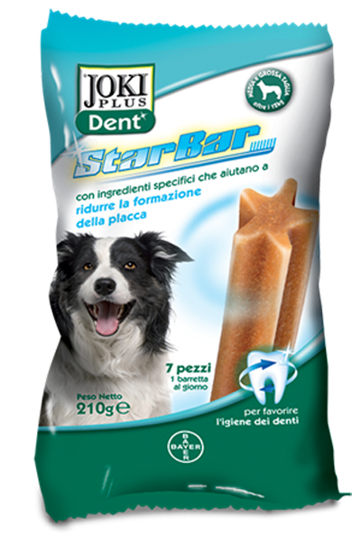 JOKI DENT CLASSIC SACCHETTO 210 G PER CANI DI TAGLIA MEDIA DA 12 A 25 KG - Farmacia Mastrangelo 