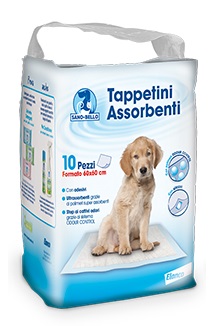 PET CASA CLEAN TAPPETINI ASSORBENTI 60 X 60 10 PEZZI - Farmacia Mastrangelo 