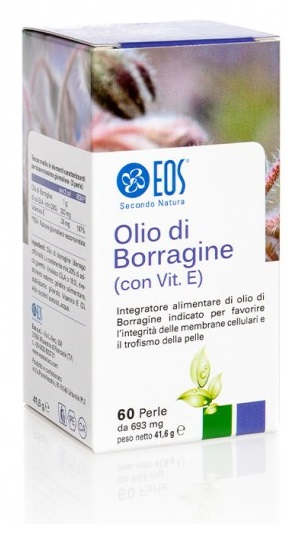 EOS OLIO BORRAGINE 60 PERLE 690MG - Farmacia Mastrangelo 