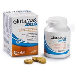MANGIME COMPLEMENTARE PER CANI GLUTAMAX FORTE BARATTOLO 40 COMPRESSE - Farmacia Mastrangelo 