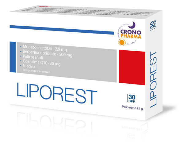 LIPOREST 30 COMPRESSE - Farmacia Mastrangelo 
