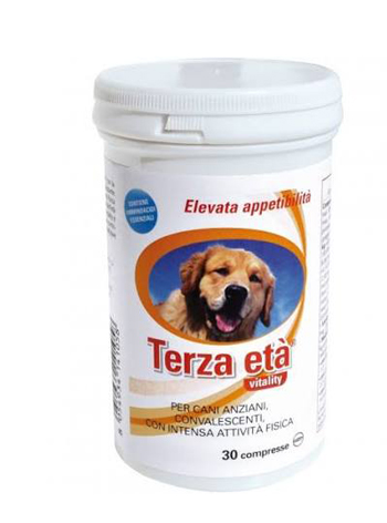 TERZA ETA' CANI 30 COMPRESSE BARATTOLO 45 G - Farmacia Mastrangelo 