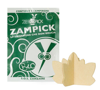 ZAMPICK ANTIZANZARA DIFFUSORE AMBIENTE OLIO ESSENZIALE BIO 2 BUSTINE - Farmacia Mastrangelo 