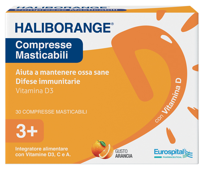 HALIBORANGE 30 COMPRESSE MASTICABILI 450MG - Farmacia Mastrangelo 