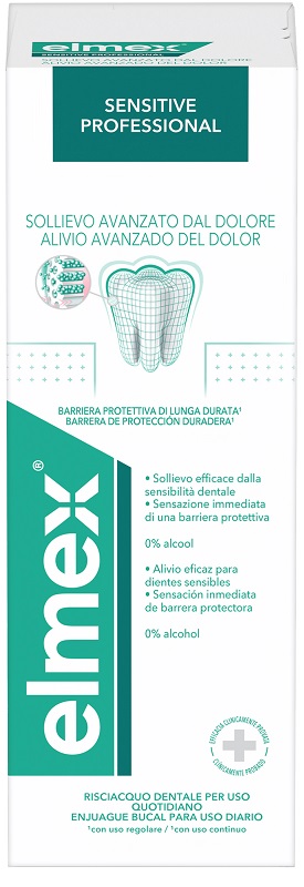 ELMEX SENTITIVE PROFESSIONAL COLLUTORIO 400 ML - Farmacia Mastrangelo 