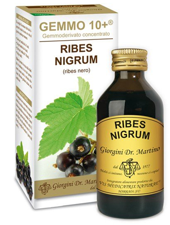 GEMMO 10+ RIBES NERO 100 ML LIQUIDO ANALCOLICO - Farmacia Mastrangelo 