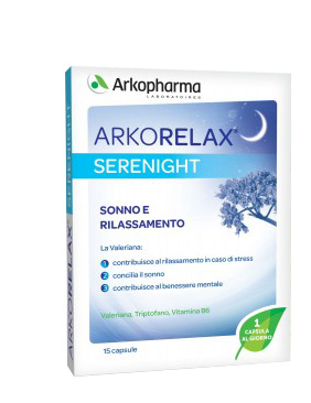 ARKORELAX SERENIGHT 15 CAPSULE - Farmacia Mastrangelo 