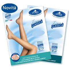 SAUBER CALZA AUTOREGGENTE 70 DENARI MAGLIA MICRORETE NEUTRO BEIGE 4 LINEA CLASSICA - Farmacia Mastrangelo 