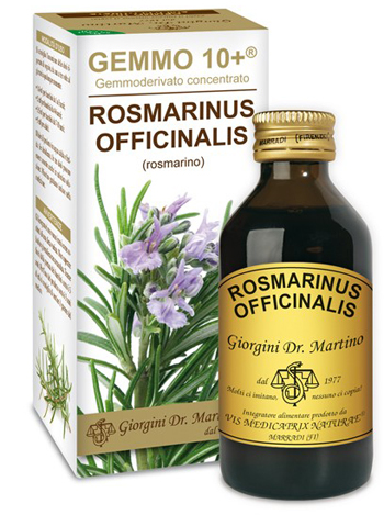 GEMMO 10+ ROSMARINO LIQUIDO ANALCOLICO 100 ML - Farmacia Mastrangelo 