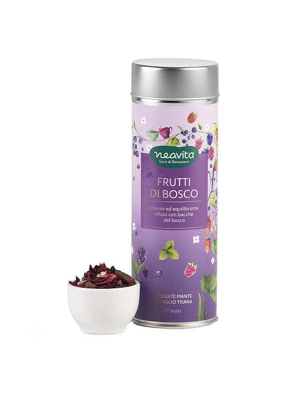 NEAVITA FRUTTI DI BOSCO INFUSO INTENSO EQUILIBRANTE 100 G - Farmacia Mastrangelo 