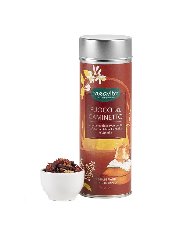 NEAVITA FUOCO DEL CAMINETTO INFUSO CONFORTEVOLE E AVVOLGENTE 100 G - Farmacia Mastrangelo 