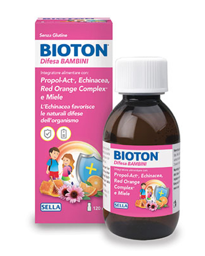BIOTON DIFESA BAMBINI SCIROPPO 120 ML - Farmacia Mastrangelo 
