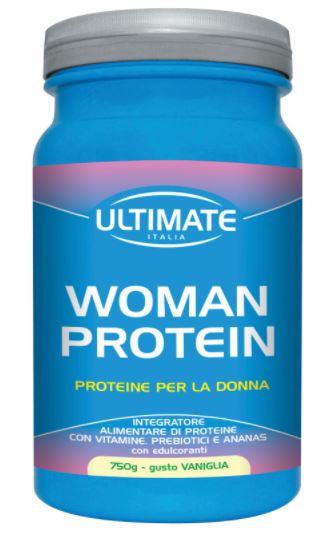WOMAN PROTEIN VANIGLIA 750 G - Farmacia Mastrangelo 