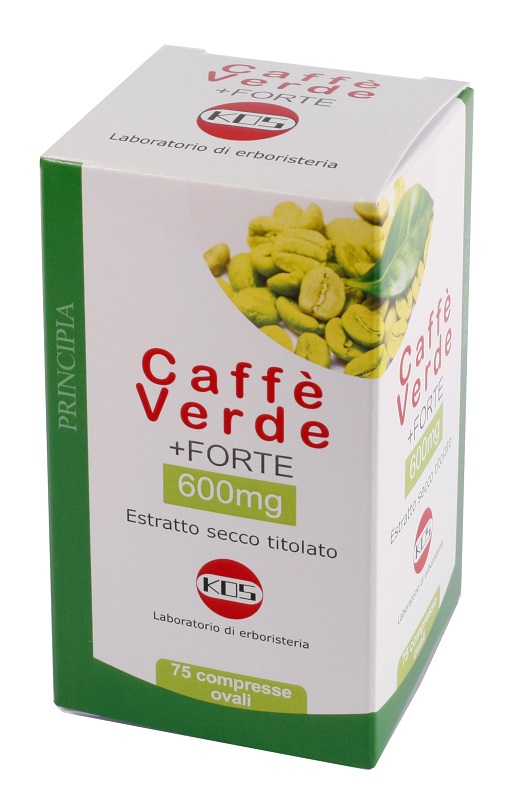 CAFFE' VERDE FORTE 75 COMPRESSE OVALI - Farmacia Mastrangelo 