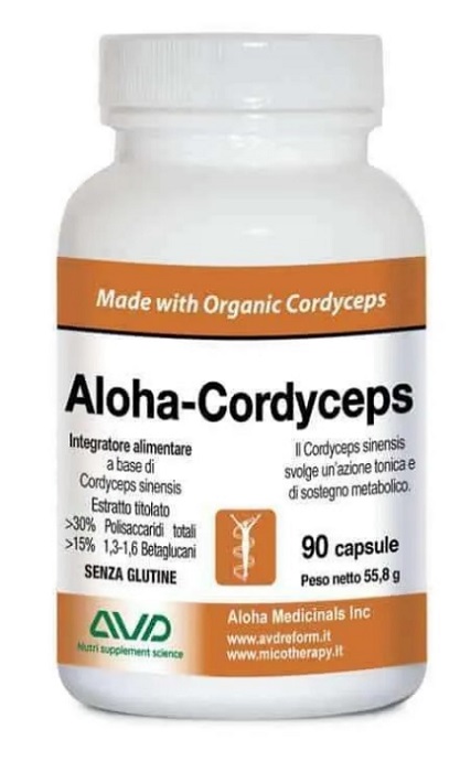 ALOHA CORDYCEPS 90 CAPSULE - Farmacia Mastrangelo 