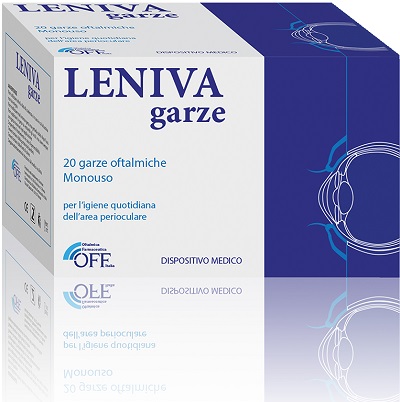 LENIVA GARZE OFTALMICHE 20 PEZZI - Farmacia Mastrangelo 