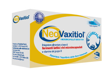 NEOVAXITIOL 10 STICK OROSOLUBILI DA 1,5 G - Farmacia Mastrangelo 
