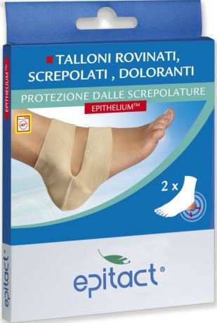 PROTEZIONE PER SCREPOLATURE TALLONI EPITACT TAGLIA UNICA 2 PEZZI - Farmacia Mastrangelo 