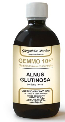 GEMMO 10+ ONTANO NERO 500 ML LIQUIDO ANALCOLICO - Farmacia Mastrangelo 