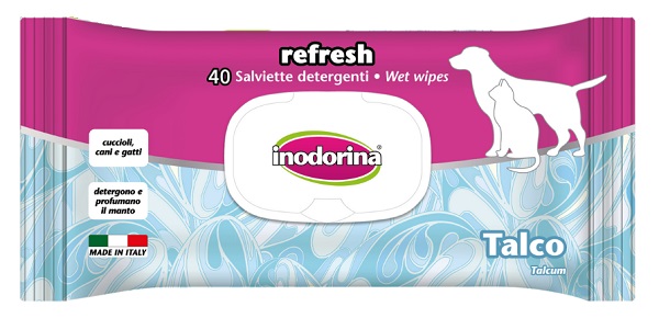 SALVIETTE TALCO INODORINA 40 PEZZI - Farmacia Mastrangelo 