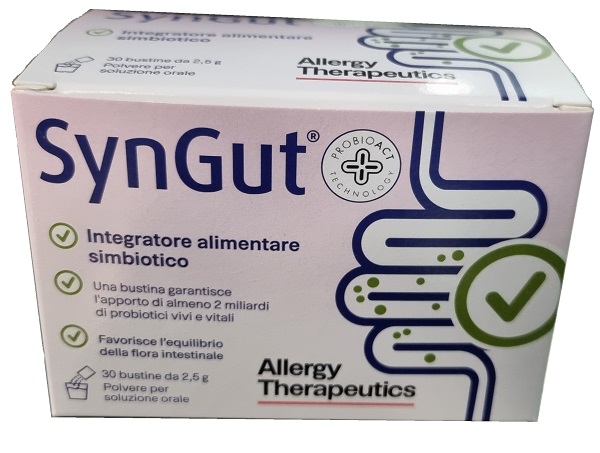 SYNGUT 30 BUSTINE DI LIOFILIZZATO DA 2,5 G IN ASTUCCIO 75 G - Farmacia Mastrangelo 