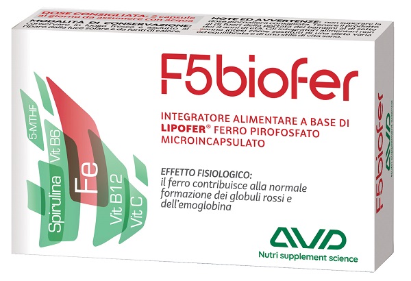 F5 BIOFER 30 CAPSULE BLISTER 14,8 G - Farmacia Mastrangelo 